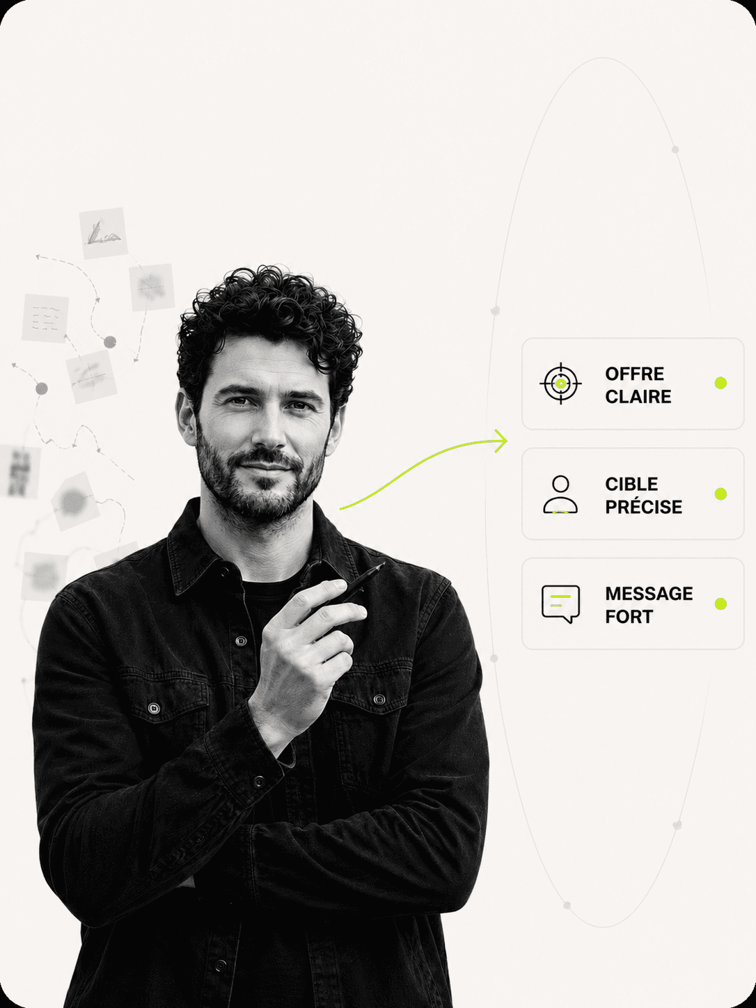 Visualisation de la clarification Orbit Studio